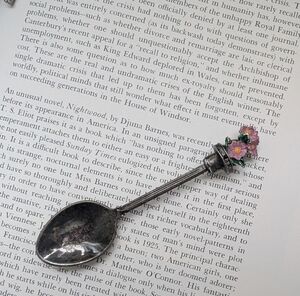 Floral Silver Spoon